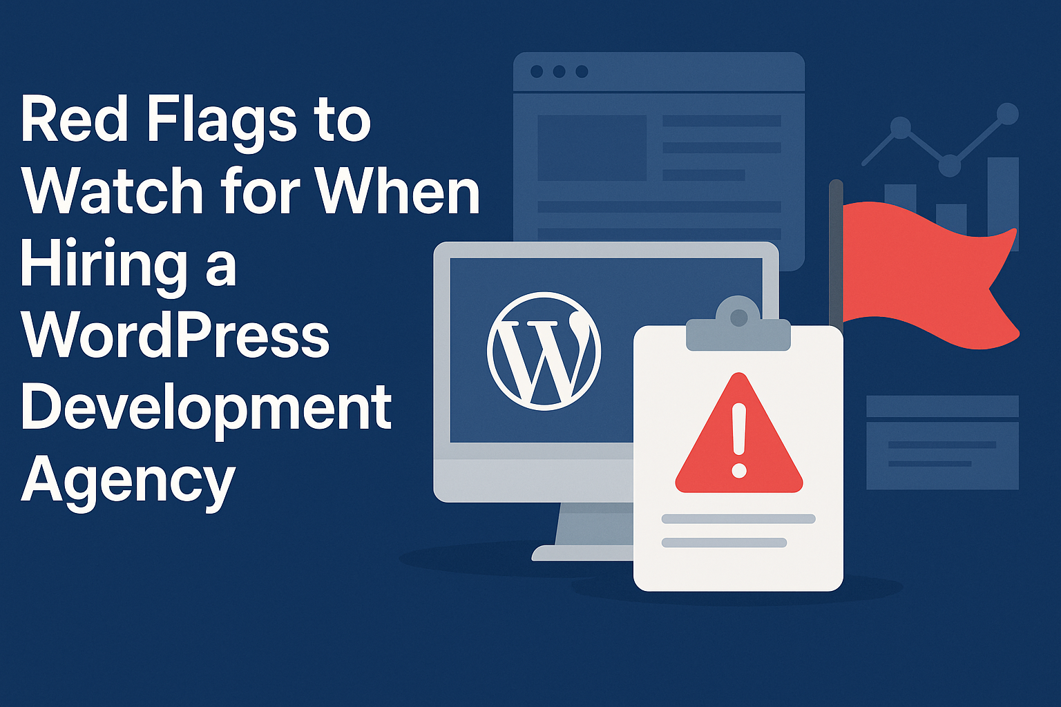 Red Flags to Watch for when Hiring a WordPress Development Agency